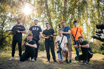 Zielona Strefa Paintball Laserowy w Terenie